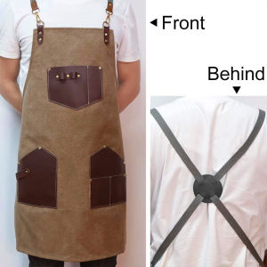 Tạp Dề Đầu Bếp Thợ Làm Tóc Đựng Đồ Đa Năng Quần Áo Tiệm Cắt Tóc Hoài Cổ