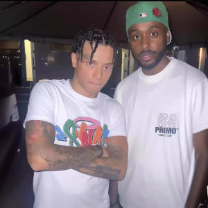 DRILL SYNA WORLD ลม Central Cee แขนสั้นพิมพ์ลายสไตล์อเมริกันฮิปฮอป T เสื้อ