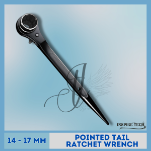 Kunci Ring Rachet Skafolding Torsi 2IN1 DUAL MULTIFUNGSI ADAPTER SOCKET 10-36mm