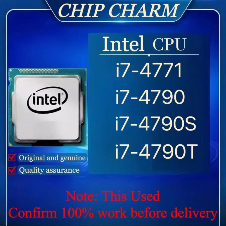Intel Core Series Core I7 4771 4790 4790S 4790T CPU 4 Core 8 Thread ...