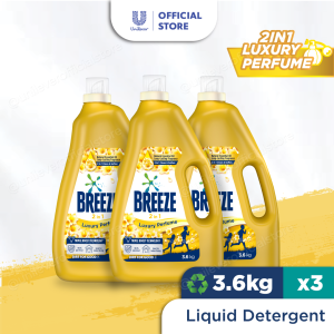 [Bundle of 3] Breeze Liquid Detergent 3.6kg