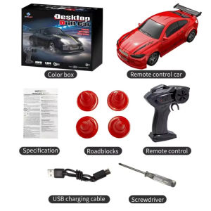 JDD[Fast Delivery][Original Available] New Kf20 1:64 Drift Rc Car Four-Wheel Remote Control Car Racing Car Full Proportions Desktop Comition Toy Boys Perfect Gifts