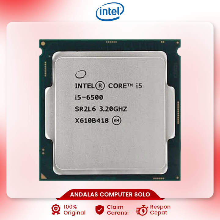 Processeur Intel Core I5-6500 - 3.2 GHz, 4 Cœurs, Socket LGA 1151 (Occasion)
