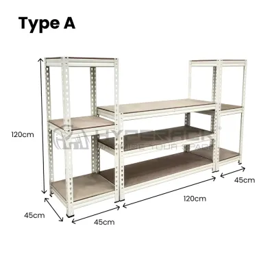 HYPERACK ™️ [Best Quality] Rak TV Rack Shelf TV Cabinet 4ft 5ft Storage Rack TV Rack Meja TV Console Alamri TV 电视柜