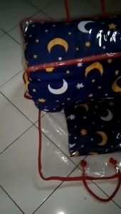 Bedcover Set Lengkap Real Pic: Selimut Lebih Tebal & Bahan Katun Disperse Berkualitas
