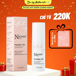 Tinh Chất Dưỡng Da Phục Hồi Nacomi Peptides 10% - 30ml