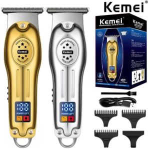 BARU Alat Cukur Rambut KEMEI KM 678 Professional Hair Clipper Rechargeable USB Portable