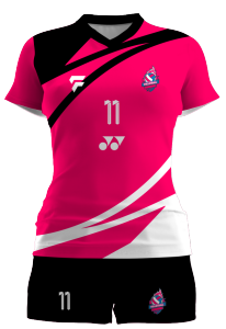 Jersey Volly Wanita Faeyza Sport Pink Series