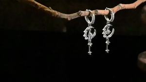 Witchy Moon and Star Earrings
