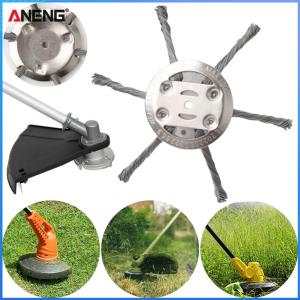 [Aneng】 bàn chải dây thép cắt tỉa 6 inch cho xe máy đầu ăn cỏ kim loại bền để cắt cỏ và làm vườn