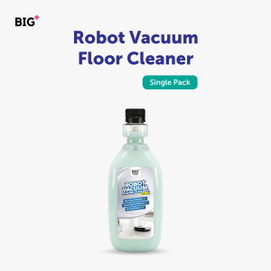 BIG+ Robot Vacuum Floor Cleaner (500ml) Low-Foam Robot Mop Floor Detergent Machine Solution Wet & Dry Compatible 扫地机器人抹地水