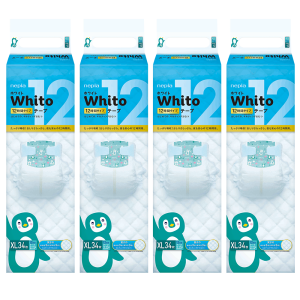 Nepia Whito 12Hrs Super Premium Tape XL34 - Carton of 4