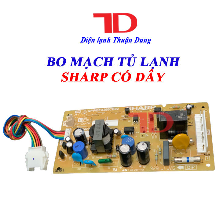 Bo Mạch dành cho Tủ Lạnh SHARP Có Dây - Điện Lạnh Thuận Dung