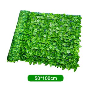 Artificial Leaf fence Screening Roll 50*300cm 50*100cm UV Fade Protected Privacy Hedging Wall Landscaping Garden for Fences