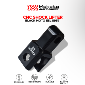 MOKOTO ELITE SHOCK LIFTER 7MM CNC ALLOY 1PC ( NO BOLTS ) 8957 UNIVERSAL SHOCK EXTENSION FOR MOTORCYCLE SPEEDMOTO