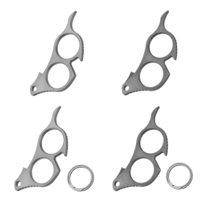 Light weight Camping Multiple Tool with Bottles Opener Scrapers Portables Survival Tool for Outdoor Lover