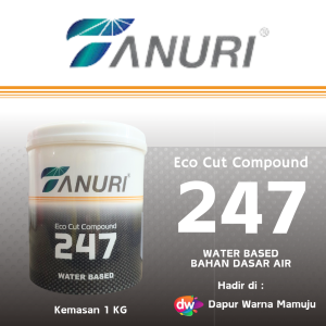 [Sulsel-Sulbar] Tanuri Eco Cut Compound 247 (Compound Tanuri Eco Cut 247) Kemasan 1 KG