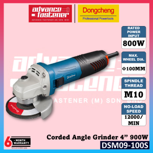DONG CHENG DSM09-100S Corded Angle Grinder 4“ 100MM 800W