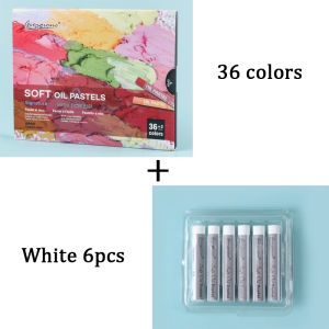 Rex TT Giorgione heavy color super soft oil painting stick set art 48 colors super soft heavy color crayon 24 macarons washable
