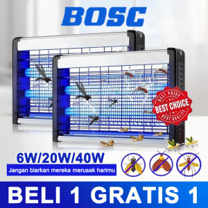 BOSC Insect Killer Perangkap Nyamuk Serangga Elektric Listrik Lampu UV 6 Watt 20 Watt 40Watt