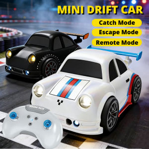 Mini RC Racing Remote Control Drift Car 2.4G Dual-Mode High-Speed 4WD with Lights Rechargeable Kids Toy