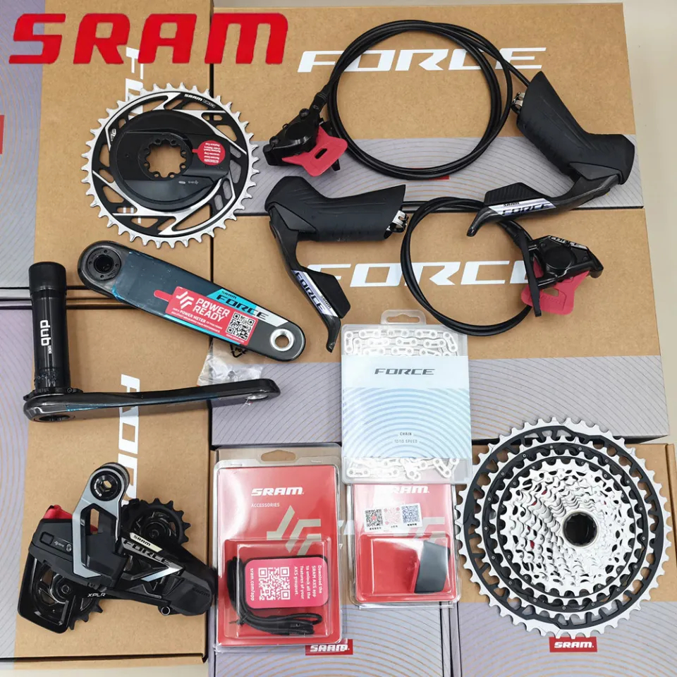 SRAM FORCE AXS E1 XPLR Electronic Power Groupset 1x13s Spider