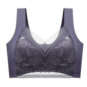 Lace Backless Bra Seamless Thin Bra Cooling Comfortable Invisible Womens Lingerie