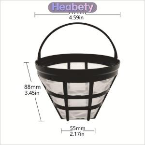 Heabety  Tiện Ích Nhà Bếp Máy pha cà phê lọc lưới brewer công cụ cà phê lọc cà phê Maker phụ kiện bơm lại giỏ cup phong cách