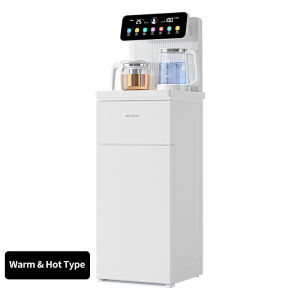 Smart Tea Bar Machine Vertical Bottom Loading Water Automatic Drinking Machine Cold Hot Multi-Function Office  Household Appliance