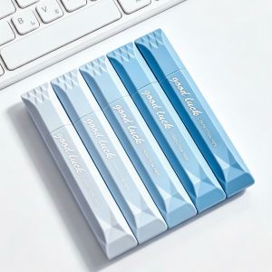 INNICE 5pcs/set Gradient Color Correction Tape Original Paper Color Invisible Correction Roller Smooth Pen-Shape Silent Coating Tape Gift