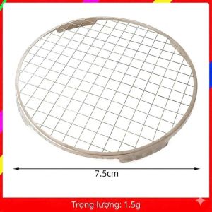 Miếng lót lư xông trầm bằng inox giúp nhang cháy dễ dàng mà không bị ngắt quãng tắt giữa chừng