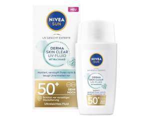 Made.in.Germany❤️☀️☀️KEM CHỐNG NẮNG BẢO VỆ DA NIVEA SUN UV Gesicht Experte DermaSkin Clear UV-Fluid SPF 50 (40 ml)