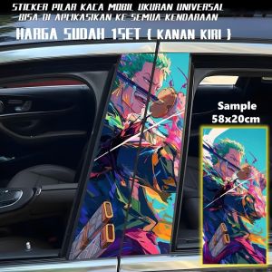 Car B Column Decorative Sticker Personalized Creative B Column Stickers Protection Clown Jinks Decorative Ready Stock 04
