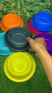 Jnpcollection Tempat makan anjing dan kucing mangkuk makan SINGLE bowl anti semut/Pet Shop