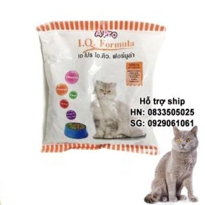 Hanpet - thức ăn viên cho mèo APRO IQ- Xuất xứ Thái Lan - Dùng cho mèo mọi lứa tuổi - Gói 500gr ( 236)
