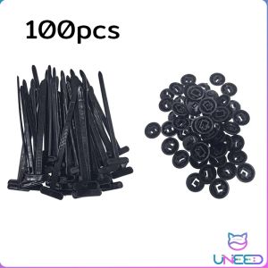Need Universal Car Nylon Cable Tie Buckle Black Self-Locking Plastic Wire Ties 20/50/100PCS