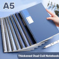 Thick A5 Spiral Notebook 60 Sheets Binder Notebook Student Line Hardbound Notepad. 