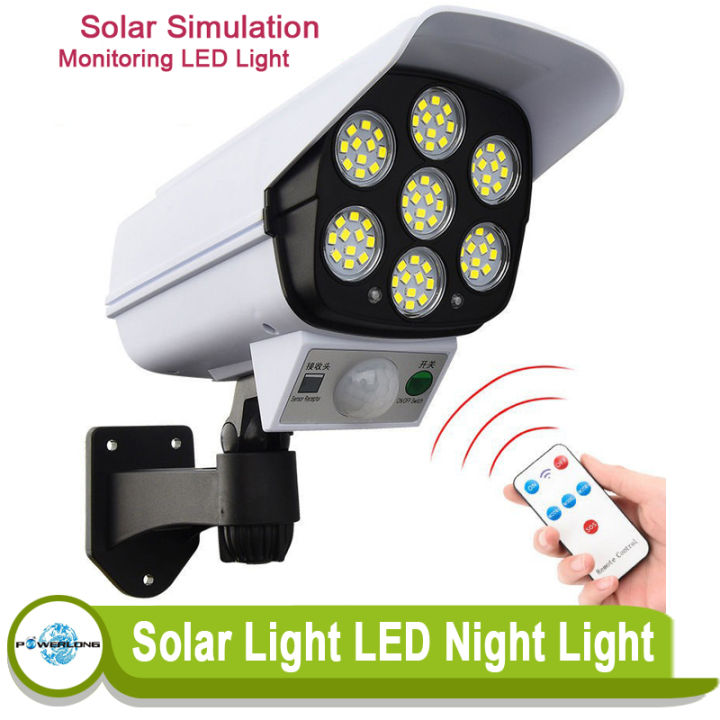 Powerlong PH Solar Light Motion Sensor Fake Security Camera
