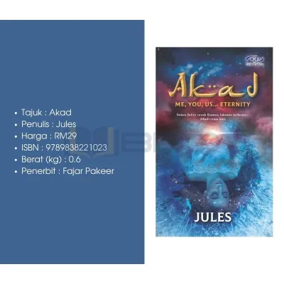 |BBO| Novel Melayu Fajar Pakeer Akad Jules