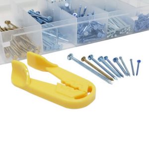 550pcs Hardware Nails Assortment Kit Picture Hanging Nails Galvanized Nails Small Nails for Hanging Pictures Wood Nails