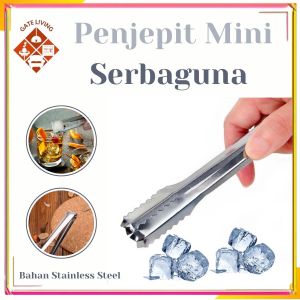 Penjepit Capitan Multifungsi Stainless Untuk Kue Makanan dan Es