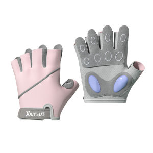 ถุงมือ ฟิตเนส ถุงมือยกน้ำหนัก Fitness Glove Sports Gloves 1 คู่ ระบายอากาศได้ดี สำหรับผู้ชายและผู้หญิง