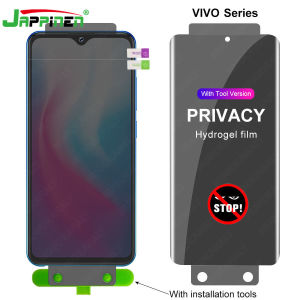 [ with Installation Tools ] Full Cover Privacy Hydrogel Film for Vivo V50 V40 V30 V30e V27 Pro V29 V25 V23 Pro X200 X100 X90 Pro X80 X70 X60 Screen Protector