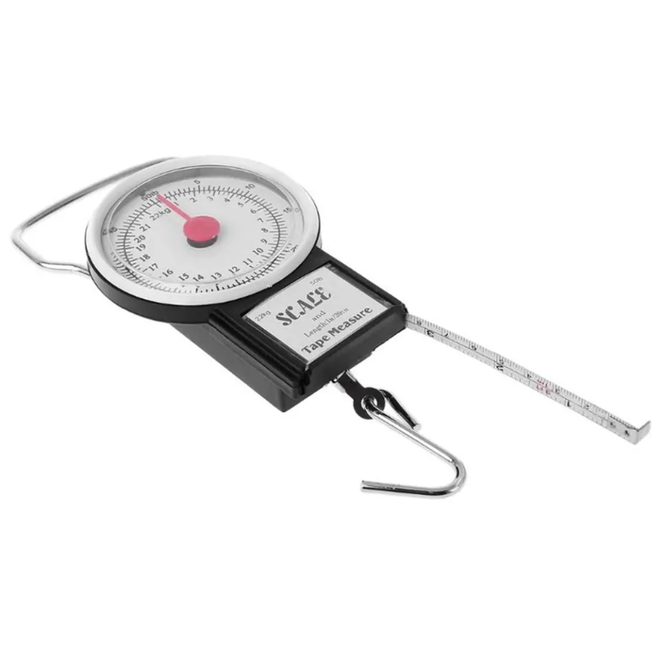 BULITE Professional Weight Balance High Precision Handheld Digital Dial  Luggage Scale Fishing Scales Electronic LCD Scale 22kg