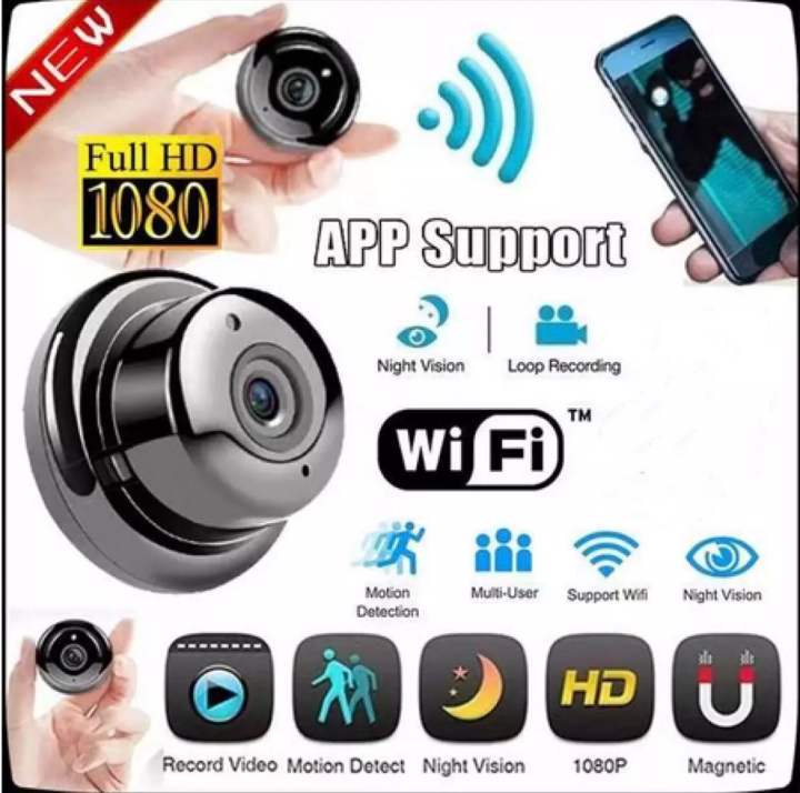 [G۞B]V380 3D Panoramic HD Home Surveillance IP Camera / Pro CCTV Camera ...