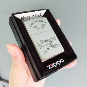 Mô Hình Sưu Tầm Bạc khối máy bay Tân Sơn Nhất A22 ( Có Hộp)