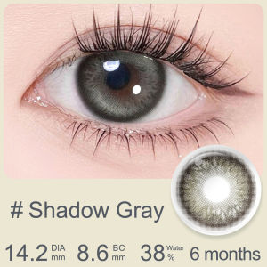 Magister Softlens 14.2 mm Mata Normal Softlens Grey Lensa Kontak Bergaya Soflens Murah Lensa Warna