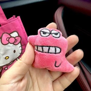 Crayon Shin-chan Car Mini Hooks Self-Adhesive Wall Hanging Hooks Vehicle Hook Stickers for Keys Mask bags