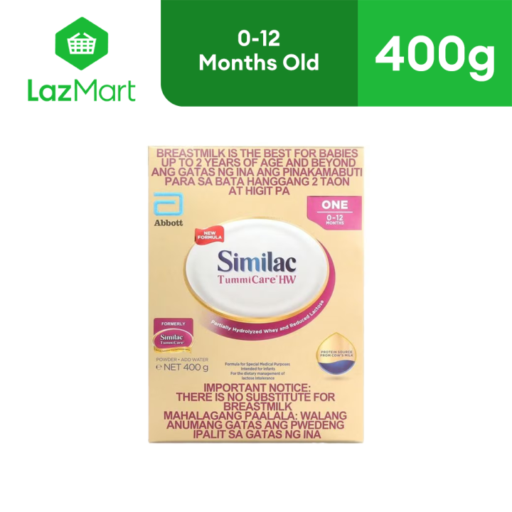 Similac TummiCare HW One 400g Infant Formula for 0-12 Months