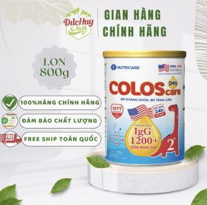 Sữa Bột Nutricare Coloscare 24h 2+ cho chẻ (2-10 tuổi) 800g